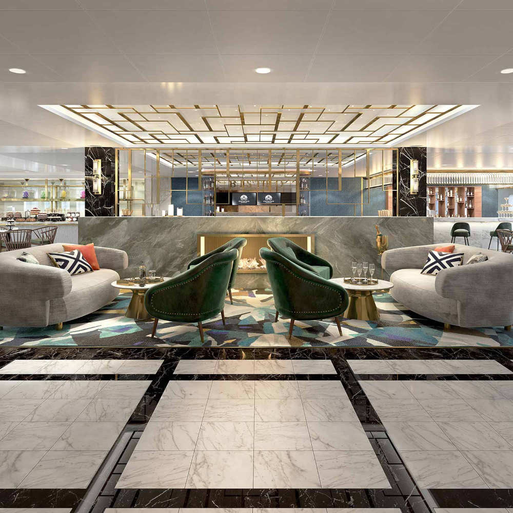 expedition cruise crystal endavor lobby