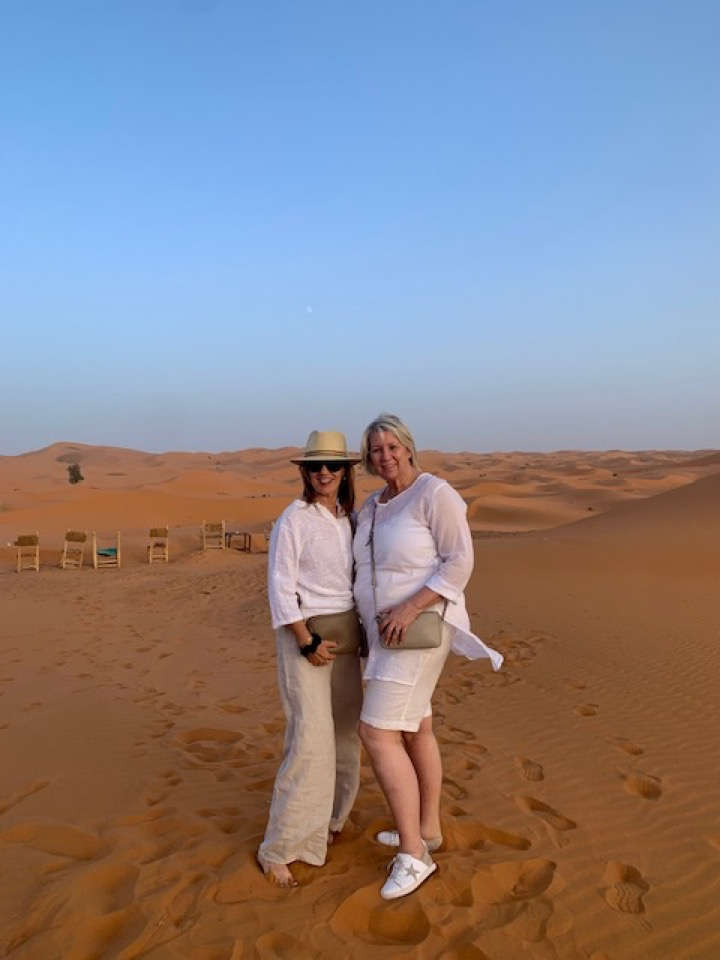 Jill Hurd and Germaine Bella