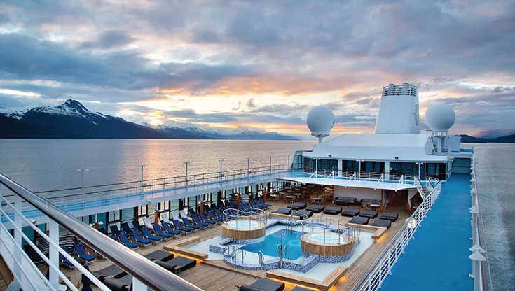 Regent at sea