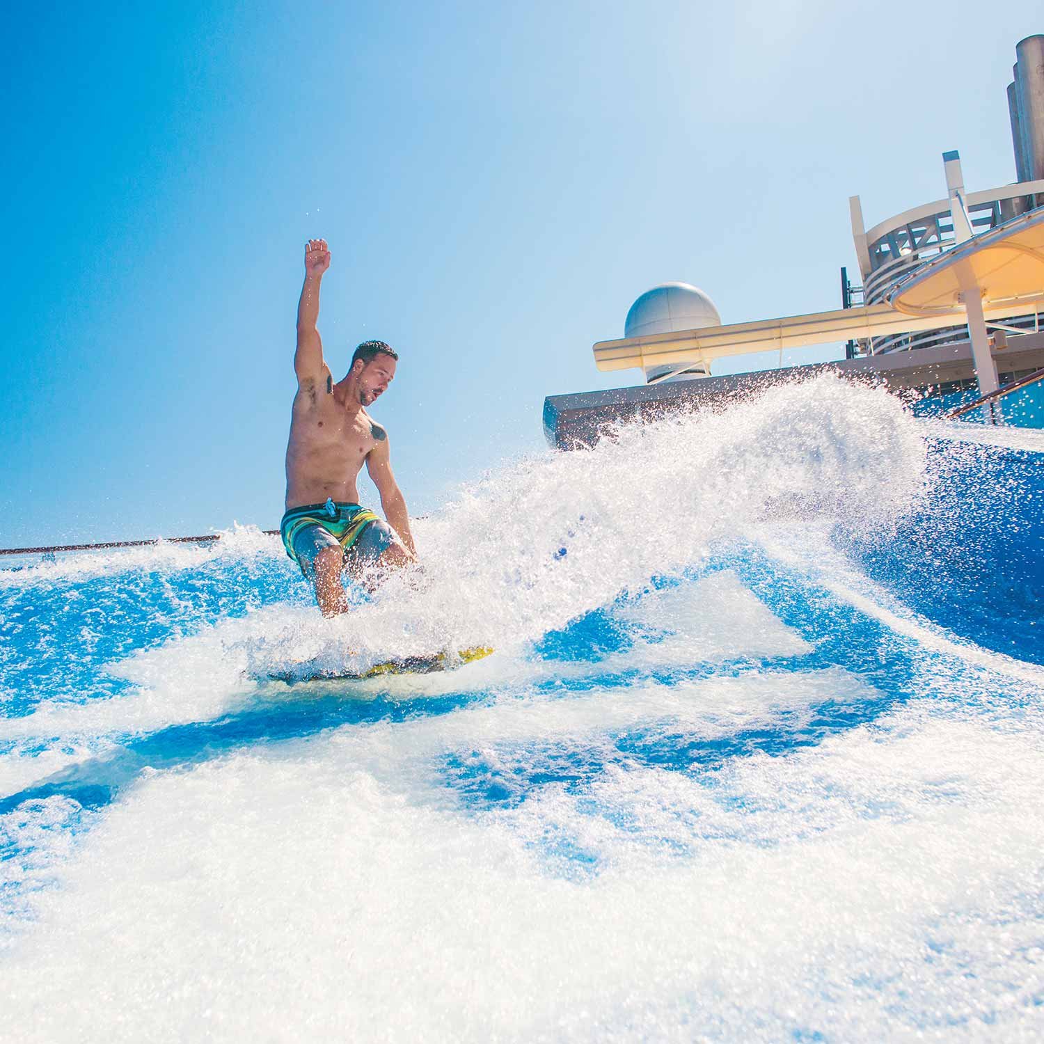 Royal family - surf on cruise